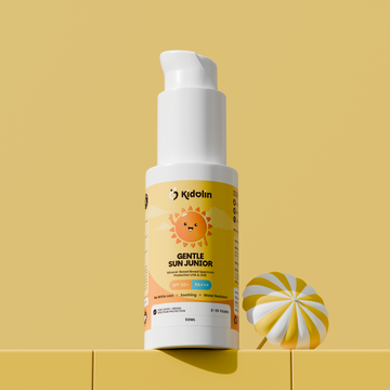 Gentle Sun Junior | SPF 50+ PA+++ Mineral Sunscreen | Zinc Oxide + Broad Spectrum Protection | 50ml