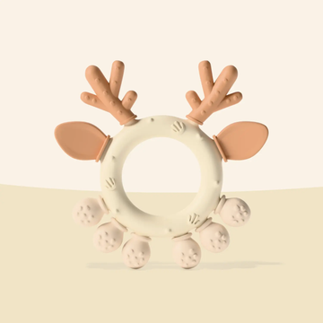 Kidolin Deer Teether for Babies | Food Grade Silicone | BPA Free