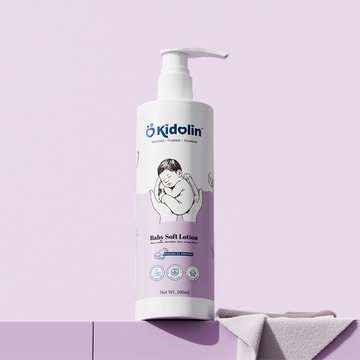 Kidolin SoftTouch Baby Lotion | Avocado Oil & Shea Butter