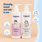Kidolin Baby Care Combo – Soft Lotion + Hair & Body Wash